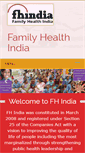 Mobile Screenshot of fhiindia.org